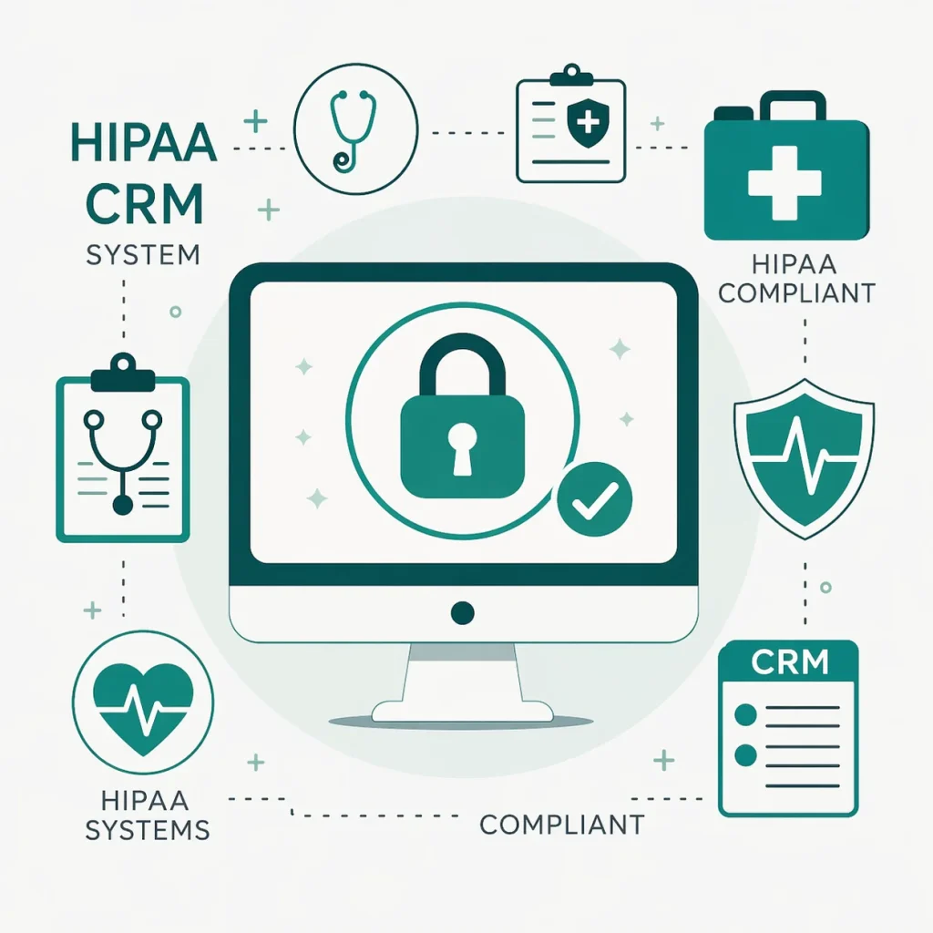 hipaa-complaint-crm-diagram