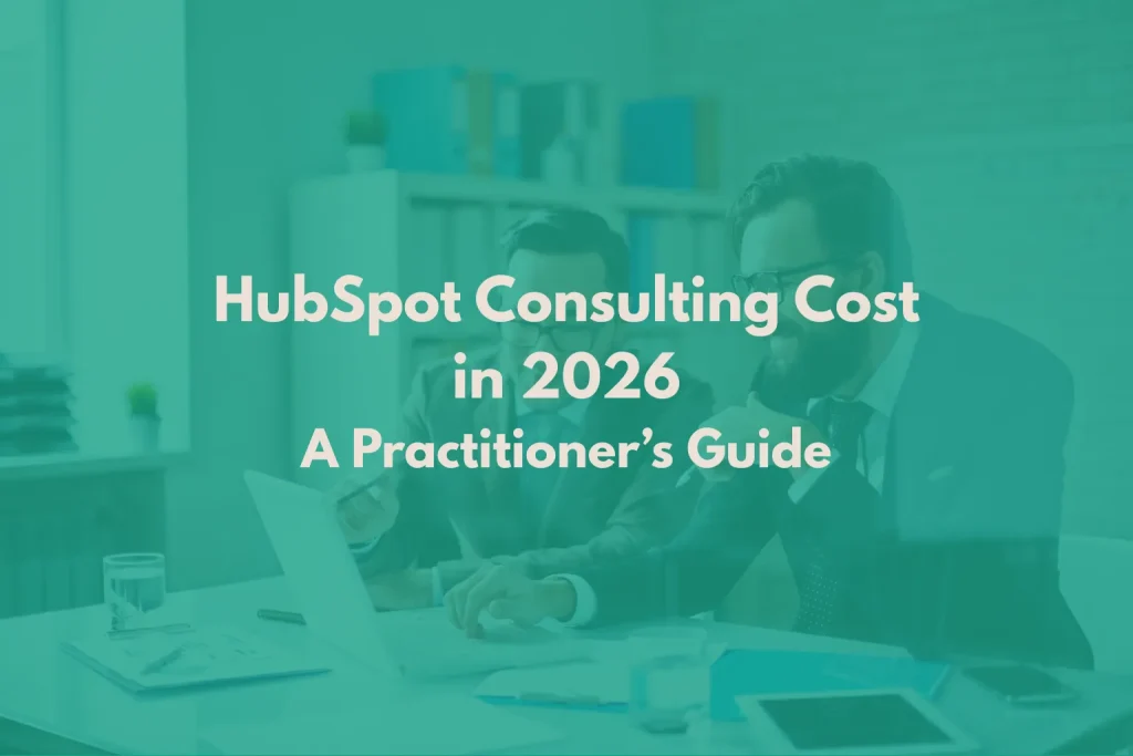 HubSpot consulting cost in 2026
