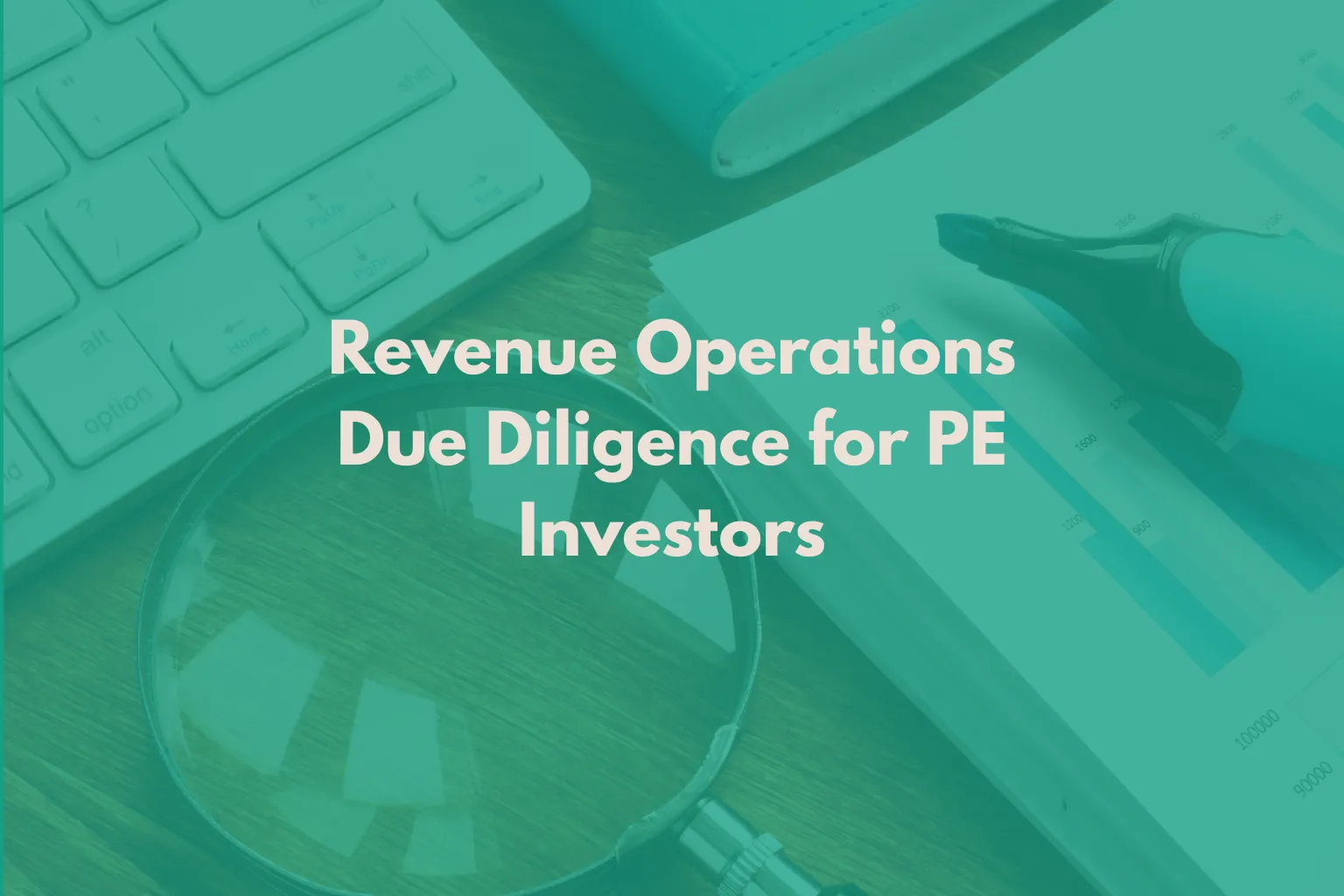 Revenue Operations Due Diligence for PE Investors